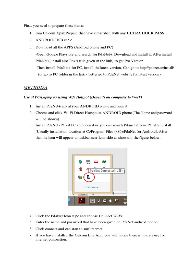 Instruction Using PDF
