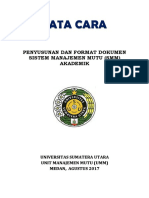 Tata Cara Format Dokumen Mutu Akademik PDF