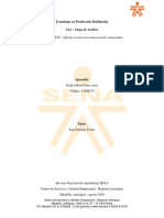 Producción Multimedia: - AP2-AA5-EV2 - Informe Técnico Presentación Del Cronograma