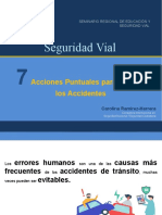 7 Acciones Puntuales para Prevenir Accidentes - CRH - Semiario Regional de Educación y Seguridad Vial