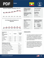 2019 MYANMAR Student Mobility Facts and Figures