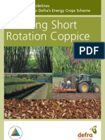 Growing Short Rotation Coppice: Best Practice Guidelines For Applicants To Defra's Energy Crops Scheme
