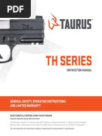 Taurus G3 Firearm Safety Manual | PDF | Trigger (Firearms) | Revolver