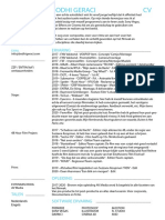 Bodhi Geraci CV PDF