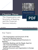 Chapter Three: The Organization and Structure of Banking and The Financial-Services Industry