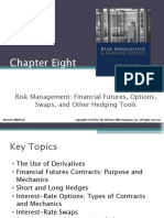 Chapter Eight: Risk Management: Financial Futures, Options, Swaps, and Other Hedging Tools