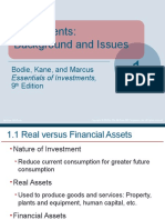 Investments: Background and Issues: Bodie, Kane, and Marcus 9 Edition