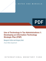 Use of Technology in Tax Administrations 1: Developing An Information Technology Strategic Plan (ITSP)