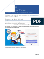 Instructivo Aula Virtual Padres de Familia PDF