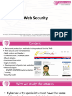 Web Security. Lecture 1. Introduction