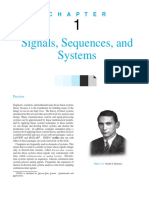 Signals, Sequences, and Systems: C H A PT E R