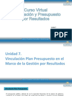 Vinculación Plan Presupuesto GPR