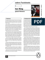 Martin Luther King. Factsheets