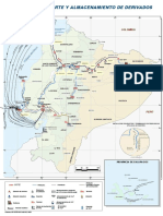 Mapa de Transporte y Almacenamiento de Derivados