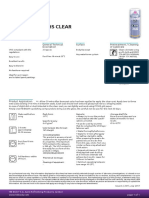 Spray C 496 2K Hs Clear: Technical Data Sheet No 802