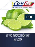 Estudio de Mercado Del Limon