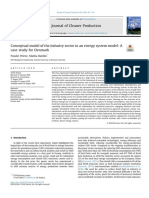 CL1 - Conceptual Model of The Industry Sector in An Energy System Model - A Case Study For Denmark - Removed