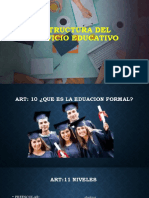 Estructura Del Servicio Educativo