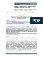 Geografia, Geograficidade e A Poética Do Espaço Patativa Do Assaré e As Paisagens Da Região Do Cariri Ceará