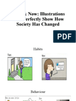 Then & Now: Illustrations That Perfectly Show How Society Has Changed