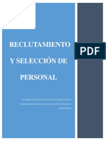 Investigación Del Área de Recursos Humanos en La Empresa 'Vive Bien''