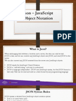 Json - Javascript Object Notation