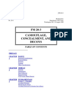 FM 20-3 Camouflage, Concealment and Decoys Field Manual