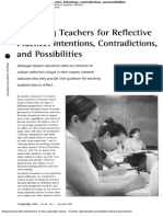 Preparing Teachers For Reflect