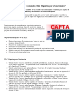 Tratados de Libre Comercio Están Vigentes para Guatemala