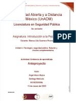 PDF Universidad Abierta y a Distancia de Mexico Unadm Licenciatura en Seguridad Publica