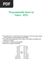 Programmable Interval Timer - 8254