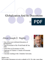 Globalization and Its Discontents: Joseph Stiglitz