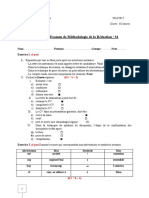 Corrigé de Lexamen Méthodlogie de La Rédaction