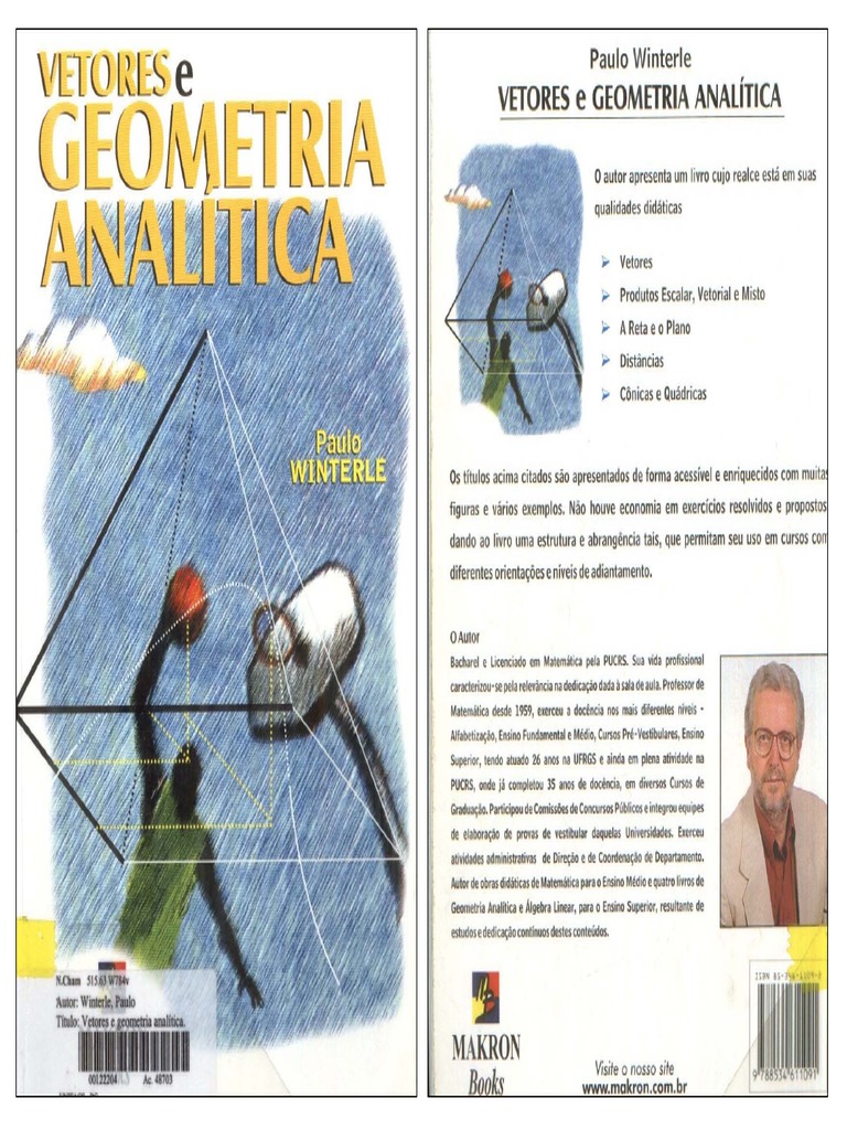 Vetores e Geometria Analitica Paulo Wint PDF | PDF