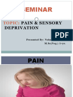 Pain & Sensory