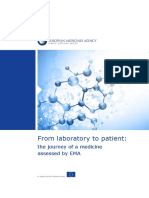 From Laboratory To Patient The Journey of A Medicine Assessed by EMA