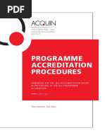 Acquin Program Akkreditation ESG