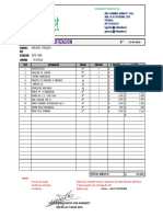 Cotizacion Mercedes PDF