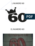 EL NUMERO 60