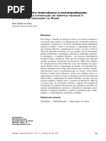 A relação entre federalismo e municipal ARAUJO.pdf