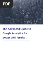 Advanced Guide To GA For CRO PDF