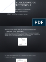 Guía de laboratorio sobre modelos equivalentes lineales aproximados de diodos y circuitos rectificadores