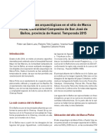 15_Investigaciones arqueológicas en el sitio de Marca Piche