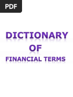 Dictionary of Financial Terms