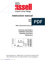 Cissell WE176,234 Washing Machine - User and Service Manual