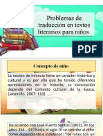 Problemas de Traduccion en Textos Literarios para Niños