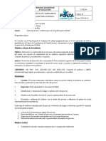 Carta de Compromiso Auditoria Interna