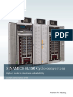 SINAMICS SL150 Cyclo Converters: Highest Marks in Robustness and Reliablility