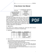 MQ-5 Gas Sensor User Manual: 1. Features