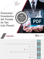 Panorama Economico III Trim 2019